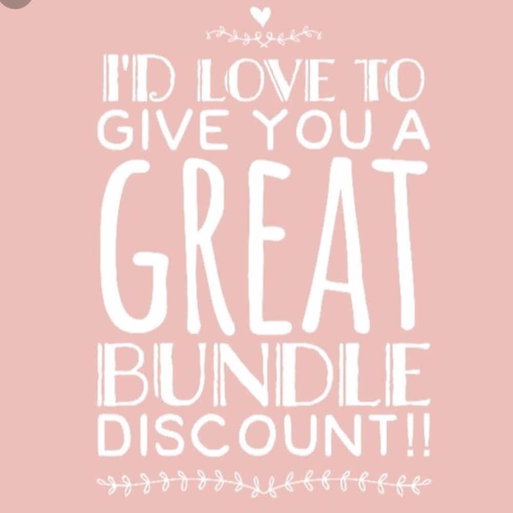 Bundle...and receive a discount!!
